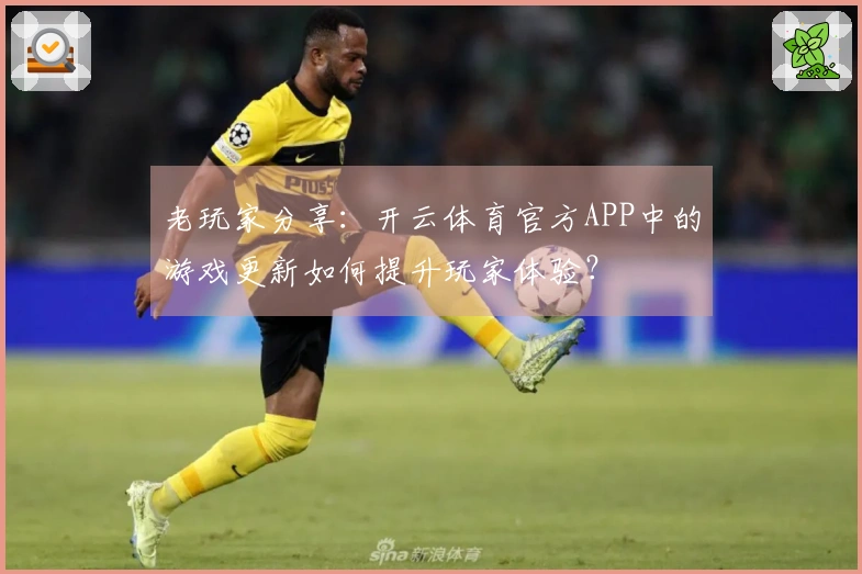 老玩家分享：开云体育官方APP中的游戏更新如何提升玩家体验？